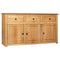 Rustika Rowe -  Sideboard 135x40x80 cm Solid Pinewood Panama Range